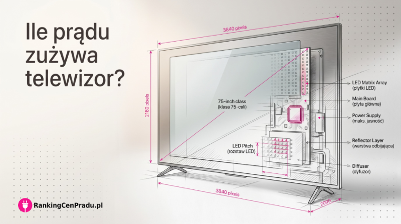 Ile Pradu Zuzywa Telewizor